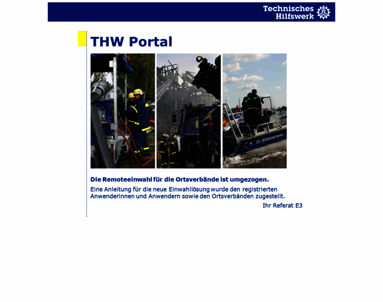 Portal.thw.de thumbnail