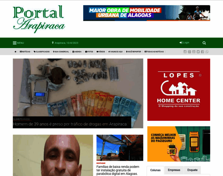Portalarapiraca.com thumbnail