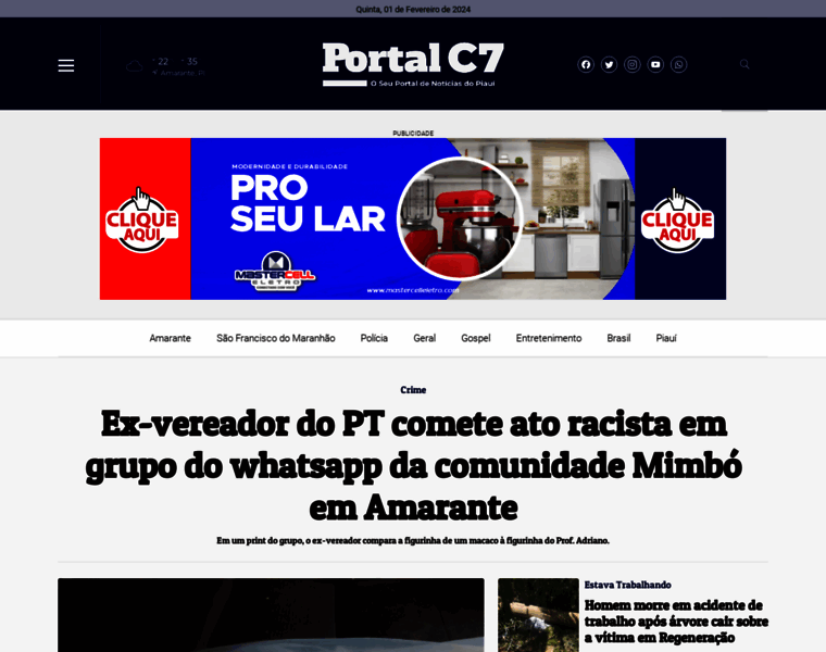 Portalc7.com.br thumbnail