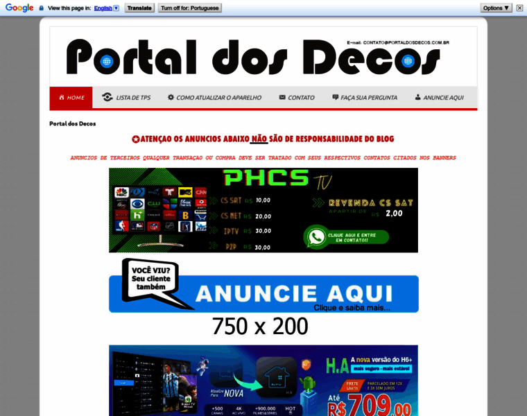 Portaldosdecos.com.br thumbnail