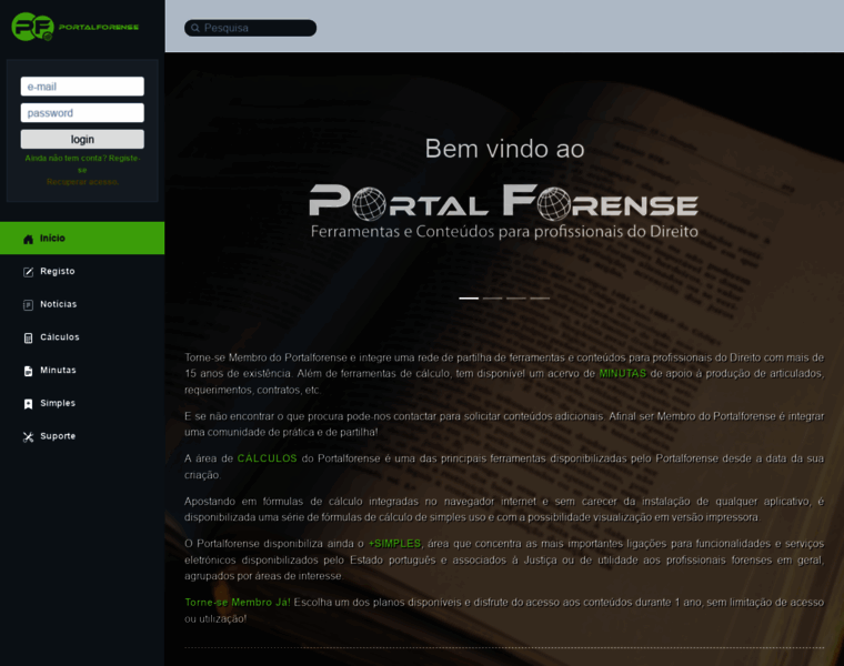 Portalforense.pt thumbnail