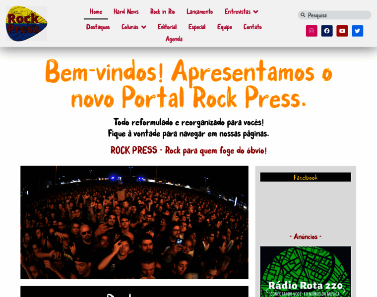 Portalrockpress.com.br thumbnail