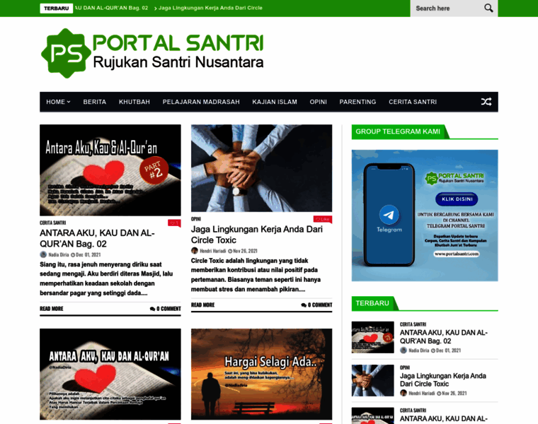 Portalsantri.com thumbnail