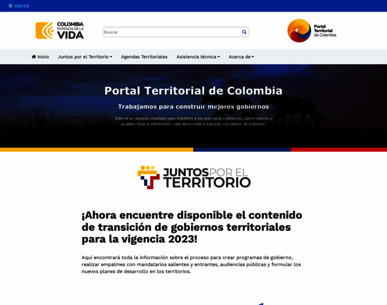 Portalterritorial.gov.co thumbnail