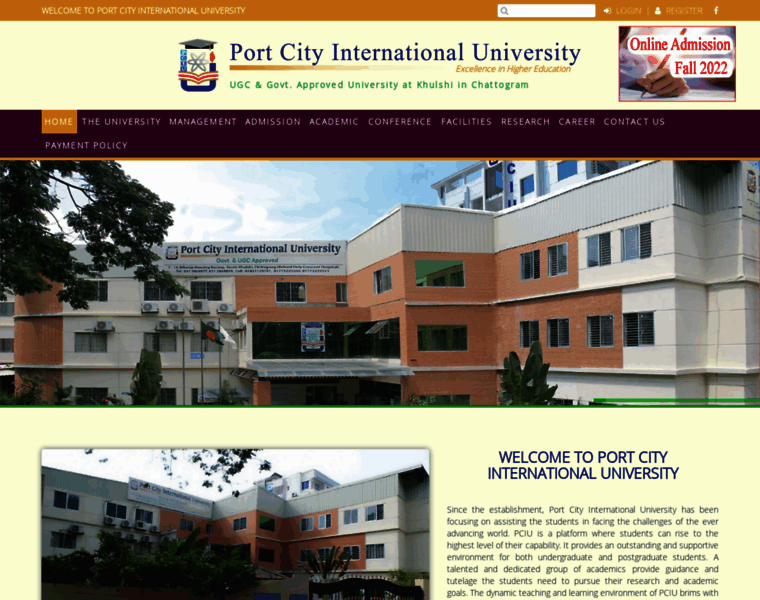 Portcity.edu.bd thumbnail