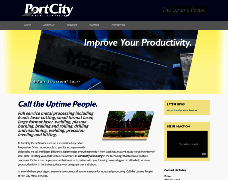Portcitymetals.com thumbnail
