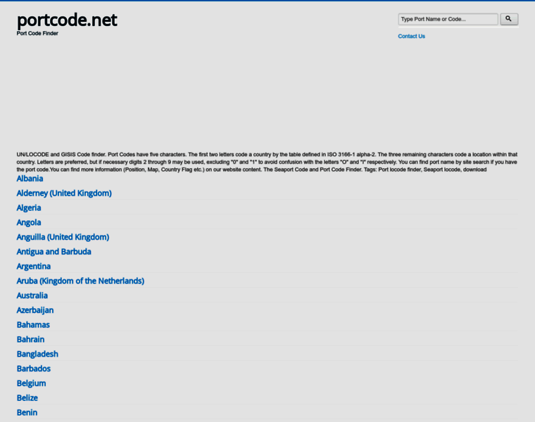Portcode.net thumbnail