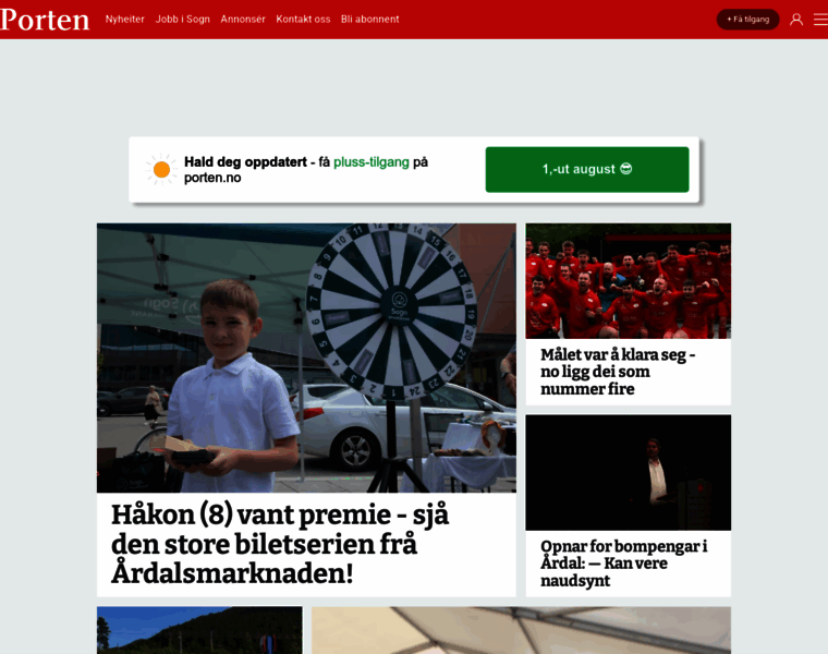 Porten.no thumbnail Porten.no thumbnail