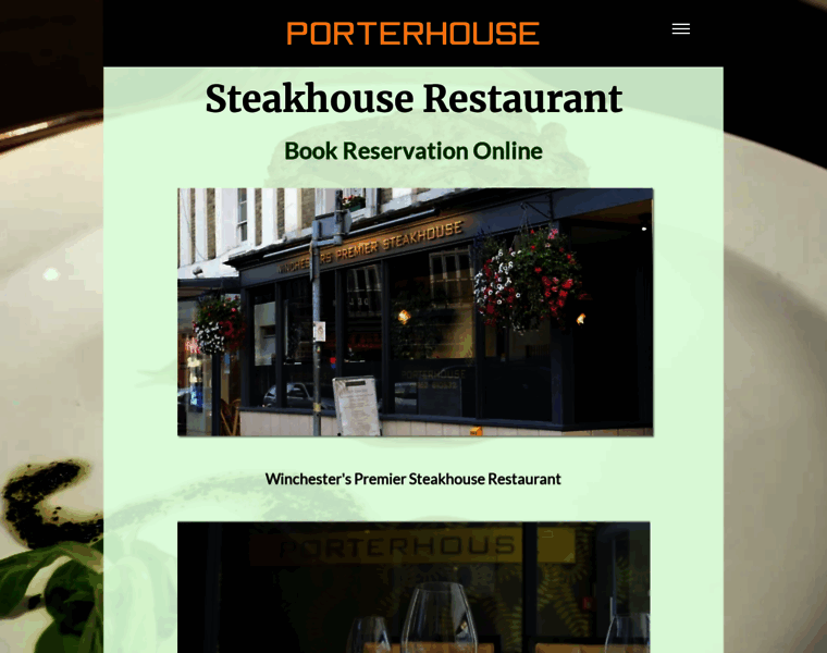 Porterhouserestaurant.co.uk thumbnail