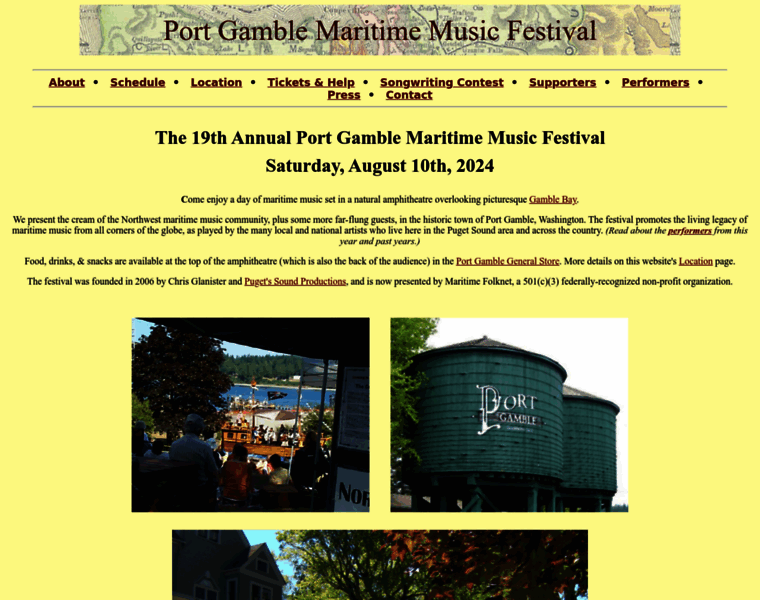 Portgamblemaritimemusic.com thumbnail Portgamblemaritimemusic.com thumbnail