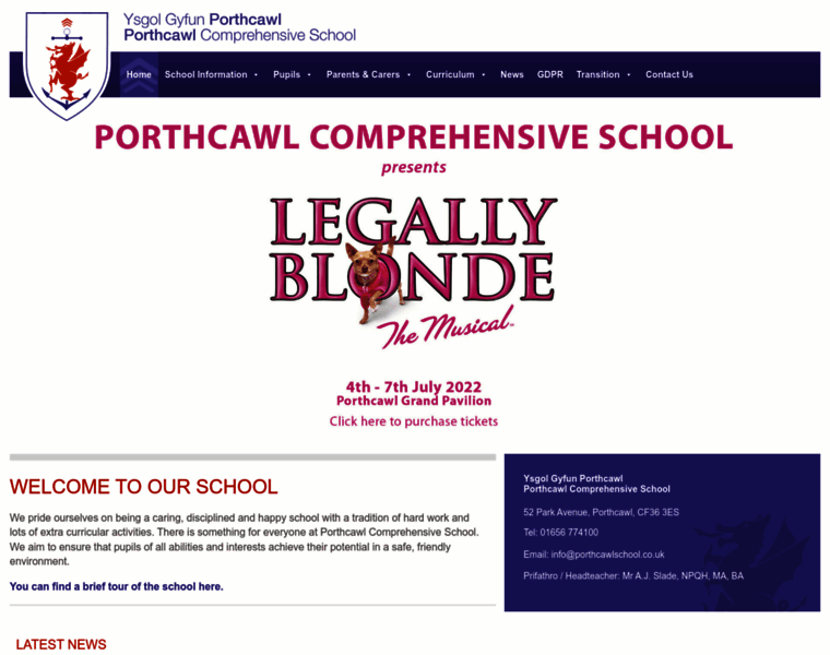 Porthcawlschool.co.uk thumbnail