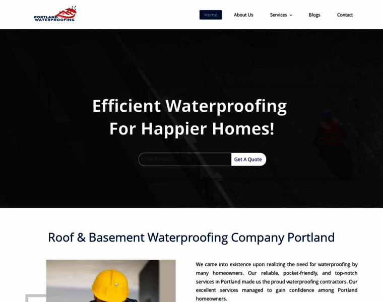 Portland-waterproofing.com thumbnail