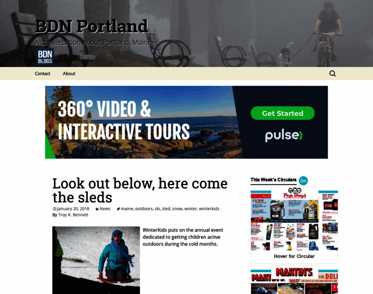 Portland.bangordailynews.com thumbnail