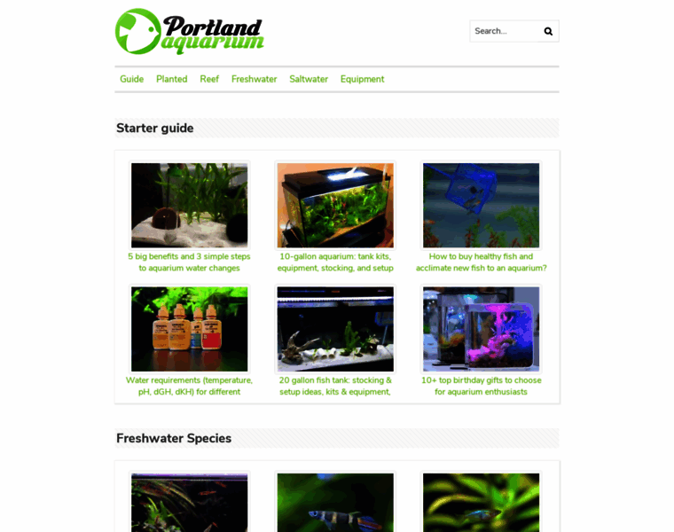 Portlandaquarium.net thumbnail