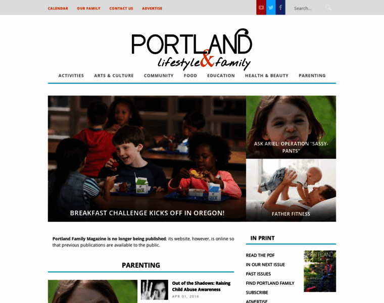 Portlandfamily.com thumbnail