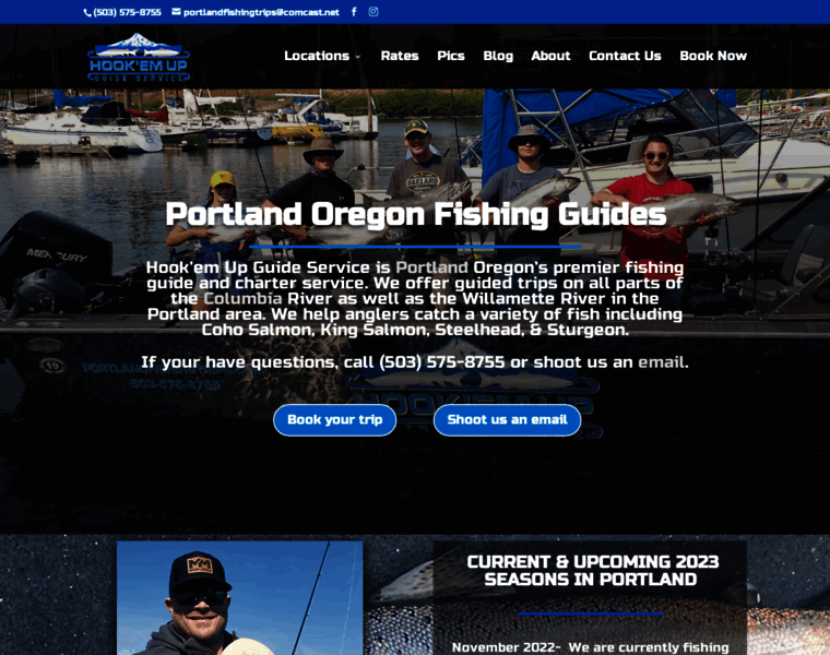 Portlandfishingtrips.com thumbnail
