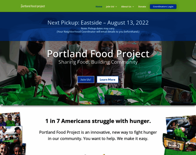 Portlandfoodproject.org thumbnail