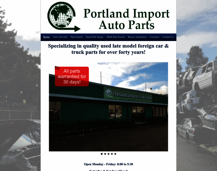 Portlandimportautoparts.com thumbnail
