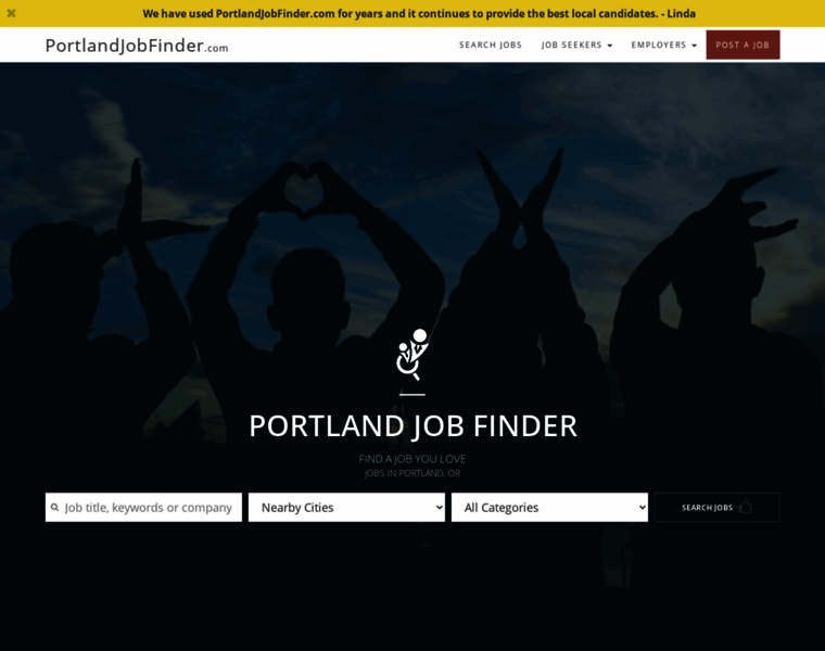 Portlandjobfinder.com thumbnail