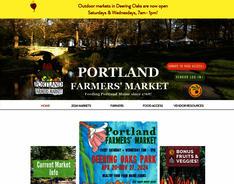 Portlandmainefarmersmarket.org thumbnail