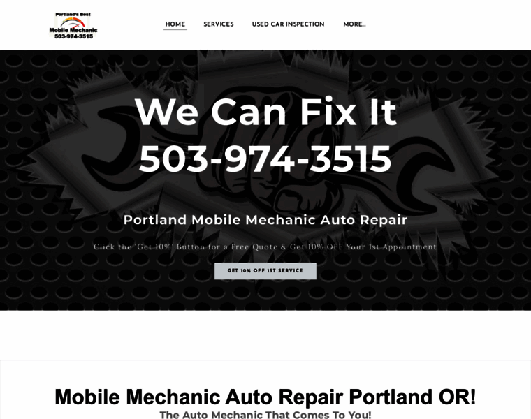 Portlandsmobilemechanic.com thumbnail