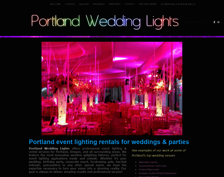 Portlandweddinglights.com thumbnail