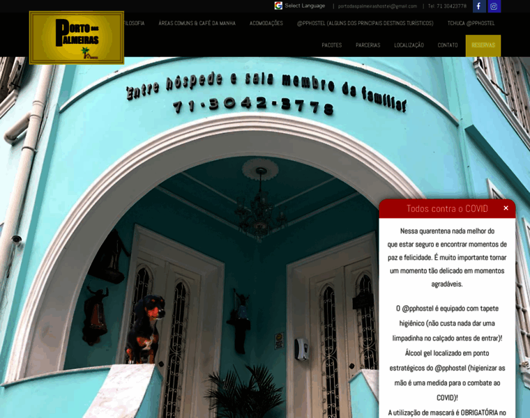 Portodaspalmeirashostel.com.br thumbnail