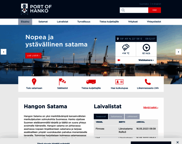 Portofhanko.fi thumbnail