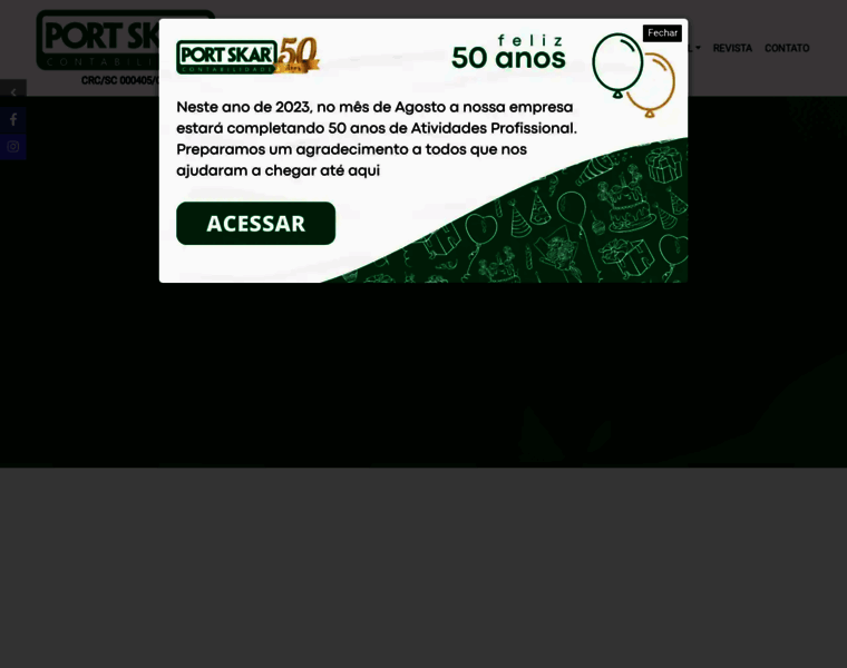Portskarcontabilidade.com.br thumbnail