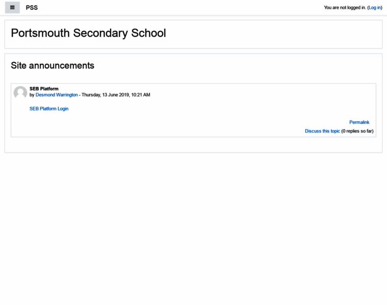 Portsmouthsecondary.com thumbnail