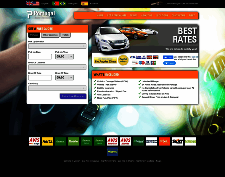 Portugal-auto-rentals.com thumbnail