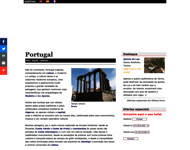 Portugal-hotels.com thumbnail