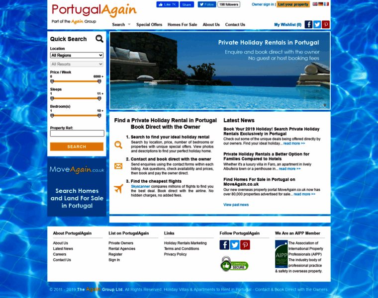 Portugalagain.co.uk thumbnail