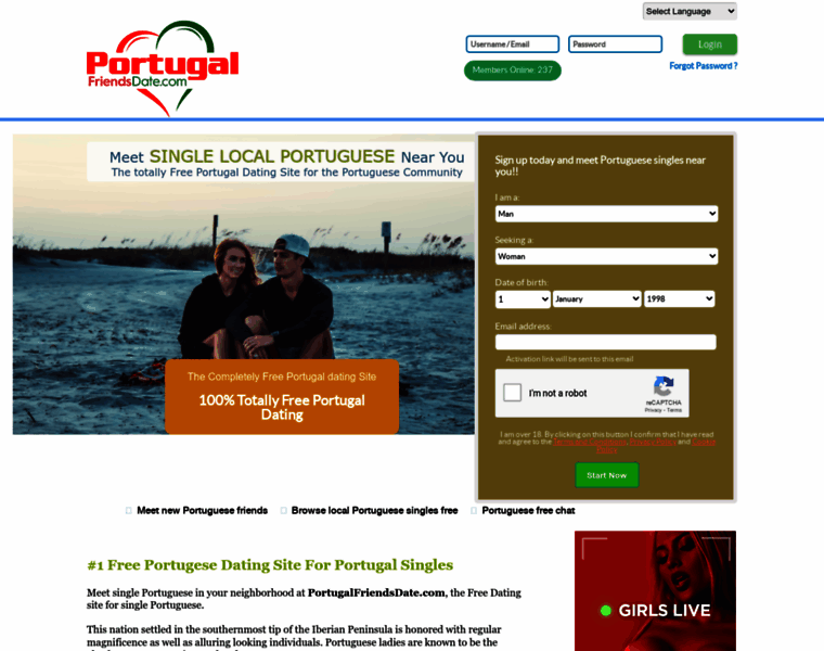 Portugalfriendsdate.com thumbnail