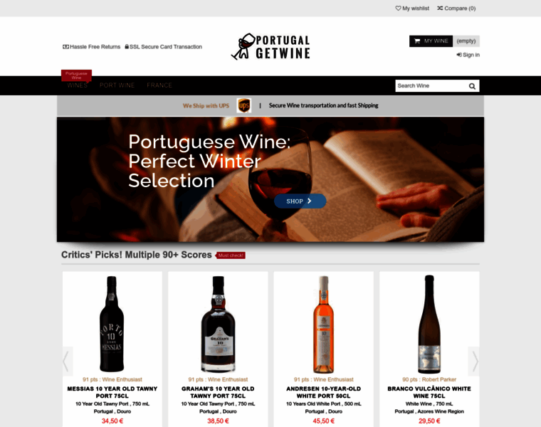 Portugalgetwine.com thumbnail