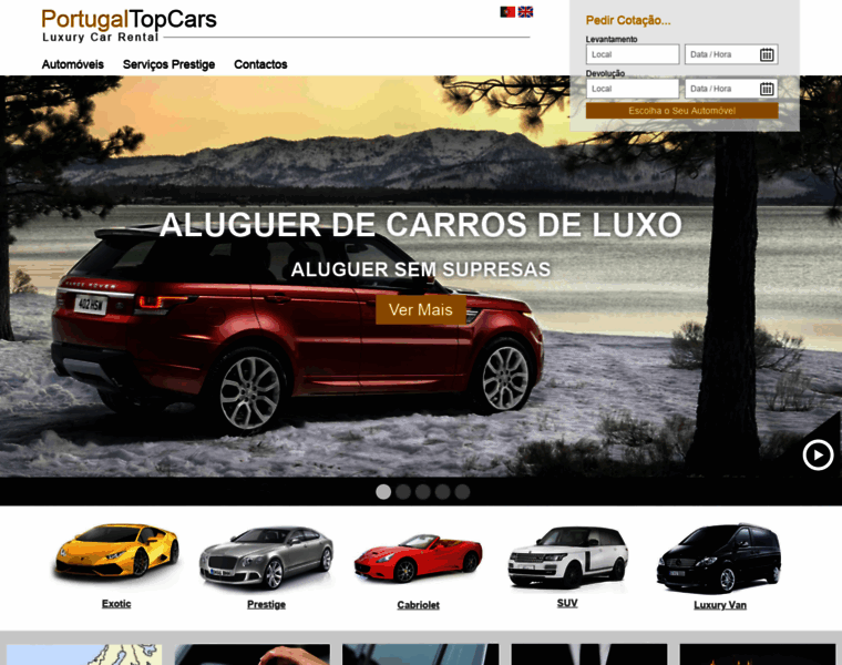 Portugaltopcars.com thumbnail