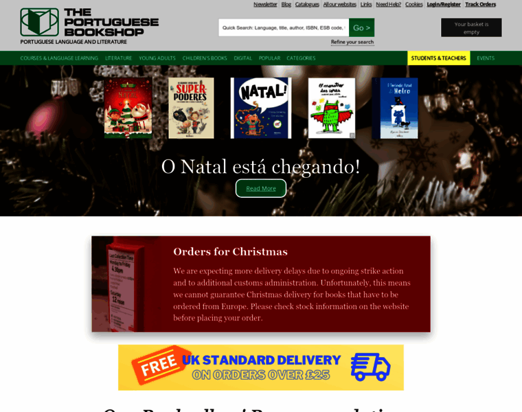 Portuguesebookshop.co.uk thumbnail