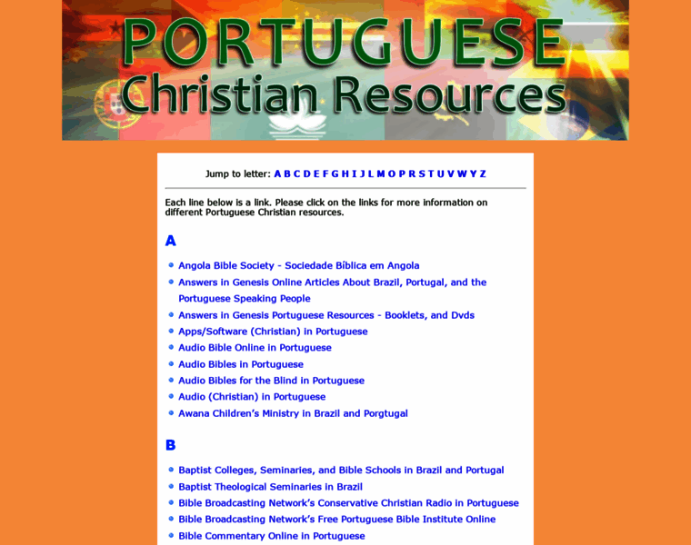 Portuguesechristian.org thumbnail
