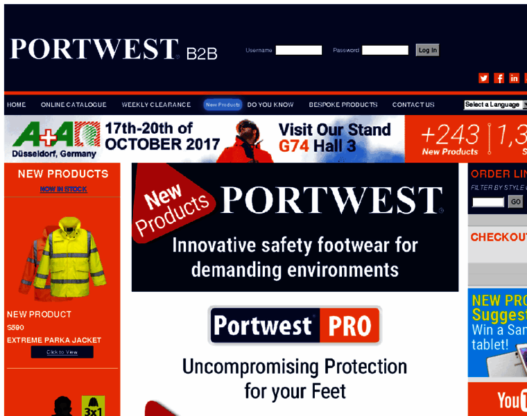 Portwest.de thumbnail