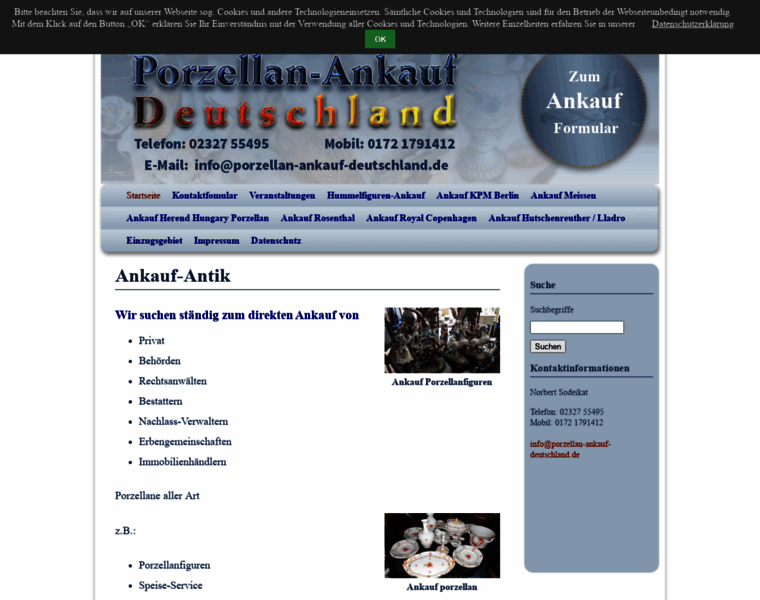 Porzellan-ankauf-deutschland.de thumbnail