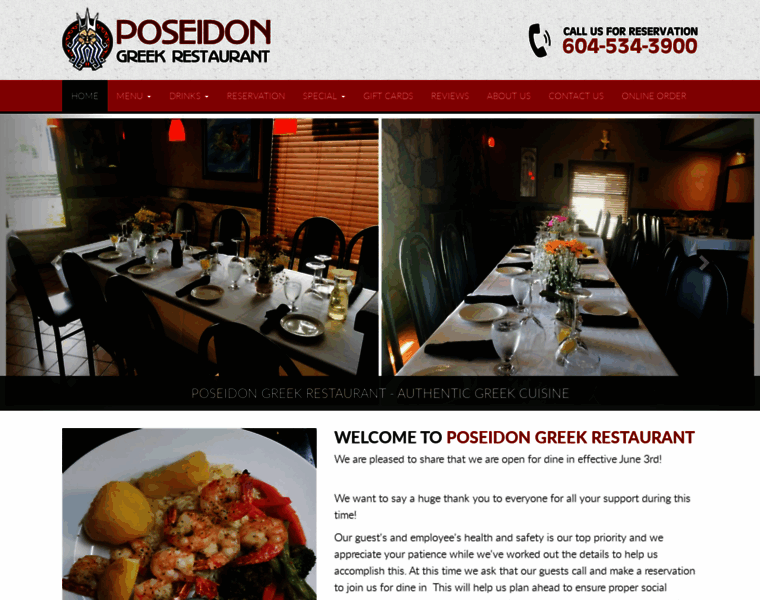 Poseidonrestaurant.ca thumbnail