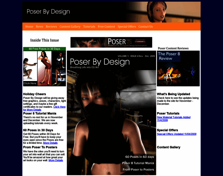 Poserbydesign.com thumbnail