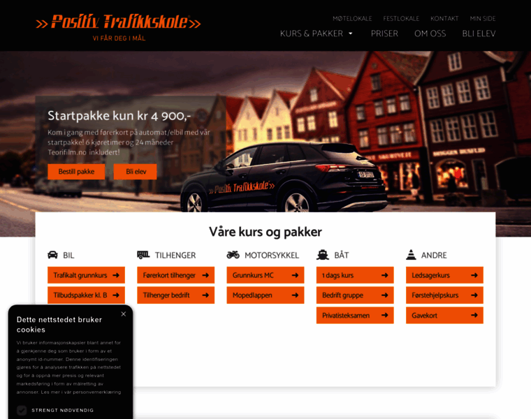 Positiv-trafikkskole.no thumbnail