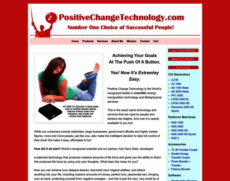 Positivechangetechnology.com thumbnail