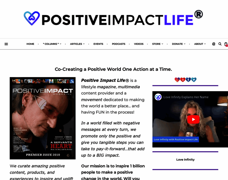 Positiveimpactmagazine.com thumbnail
