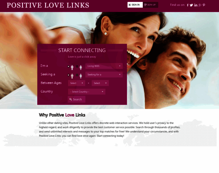 Positivelovelinks.com thumbnail
