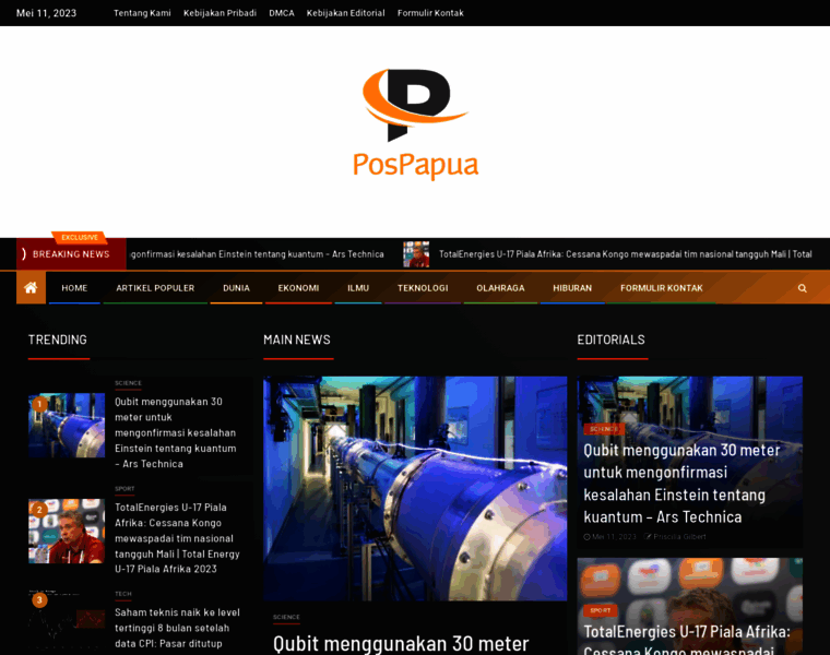 Pospapua.com thumbnail