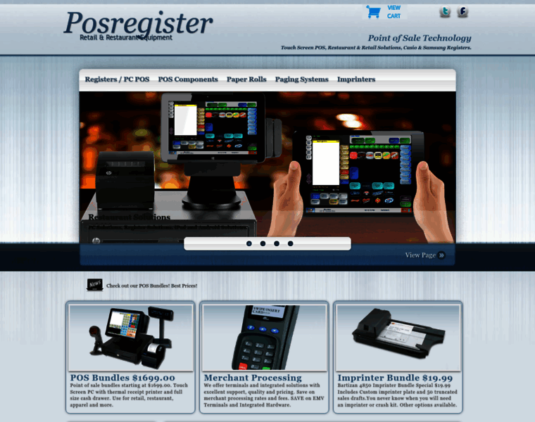 Posregister.com thumbnail
