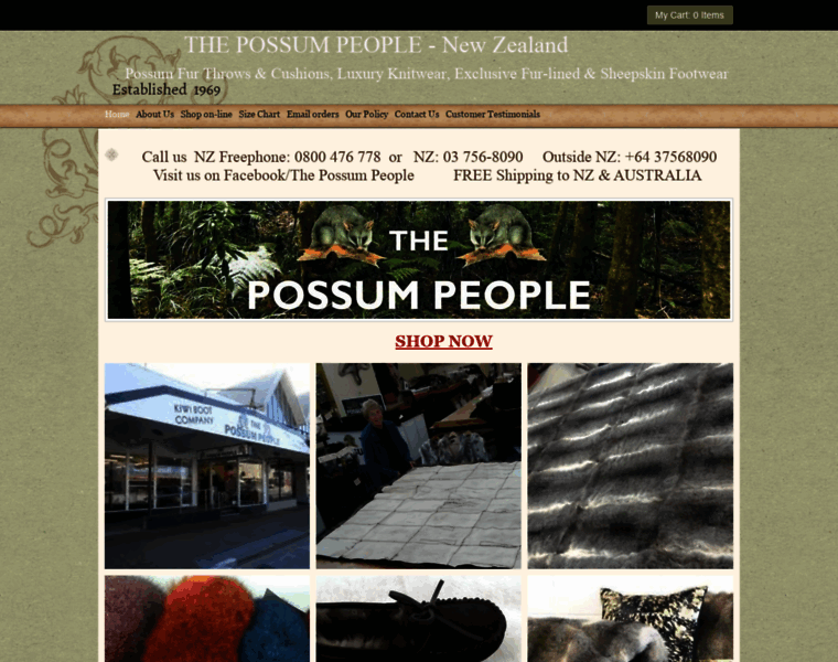 Possum-nz.com thumbnail