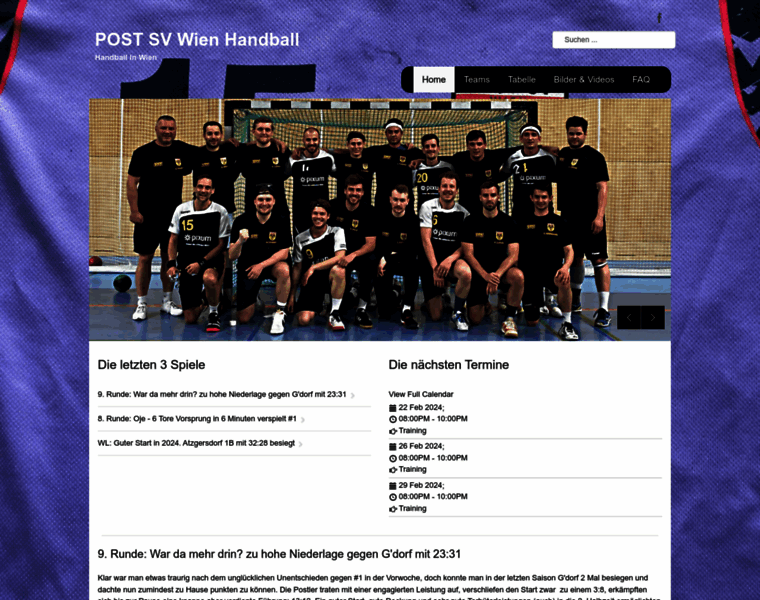 Post-handball.at thumbnail